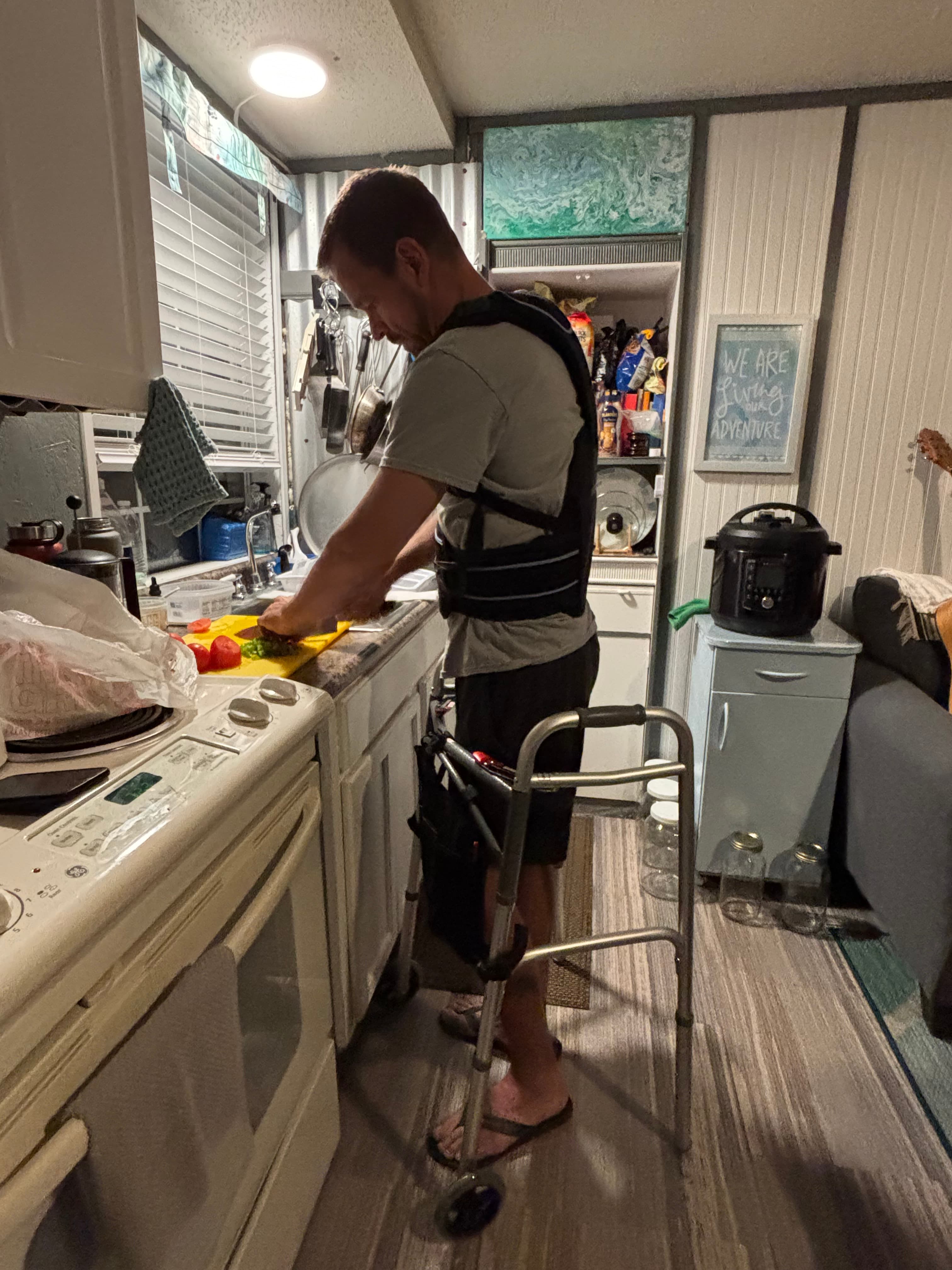 Michael Cavett cooking